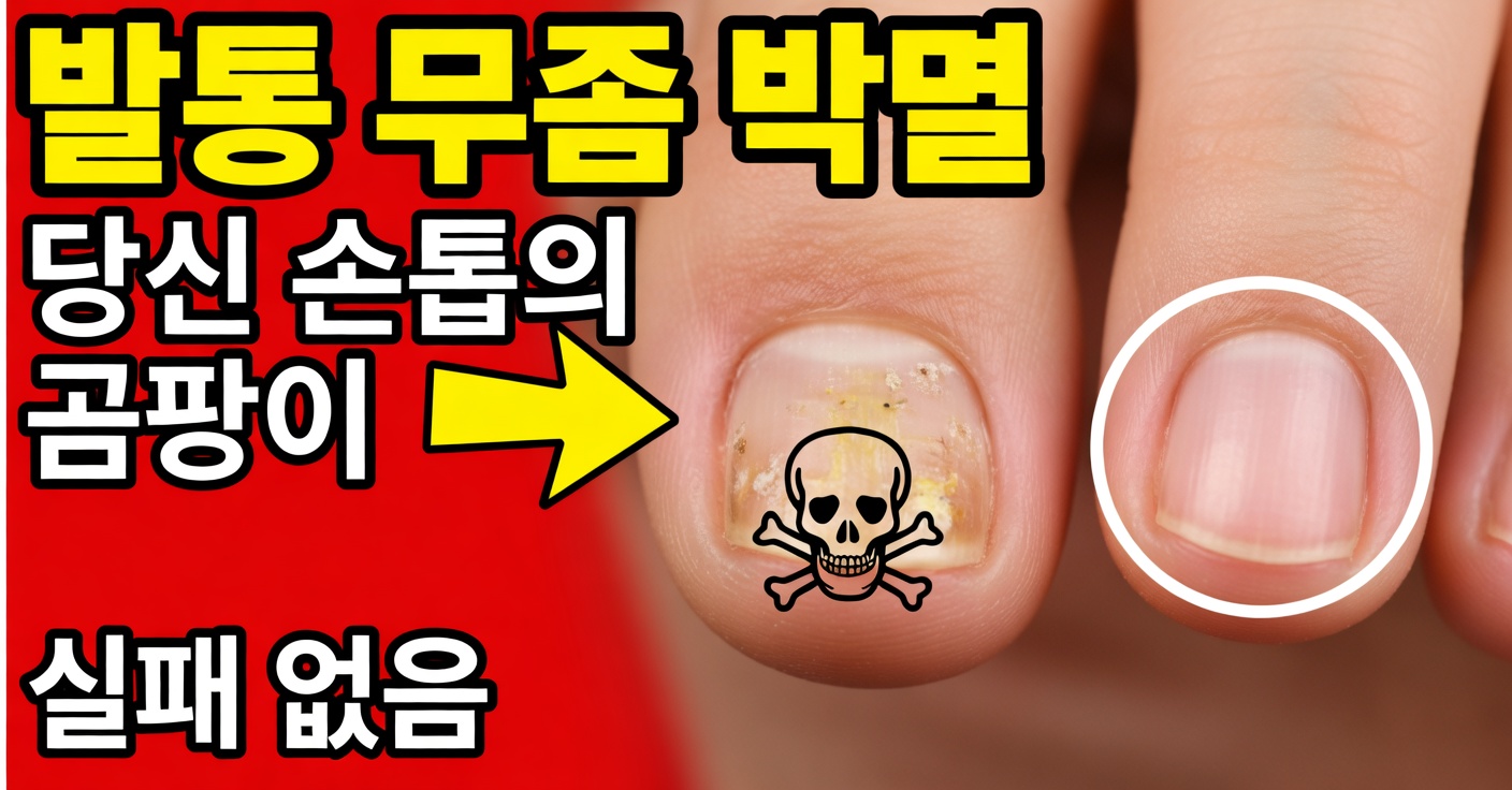 손발톱 곰팡이에 식초