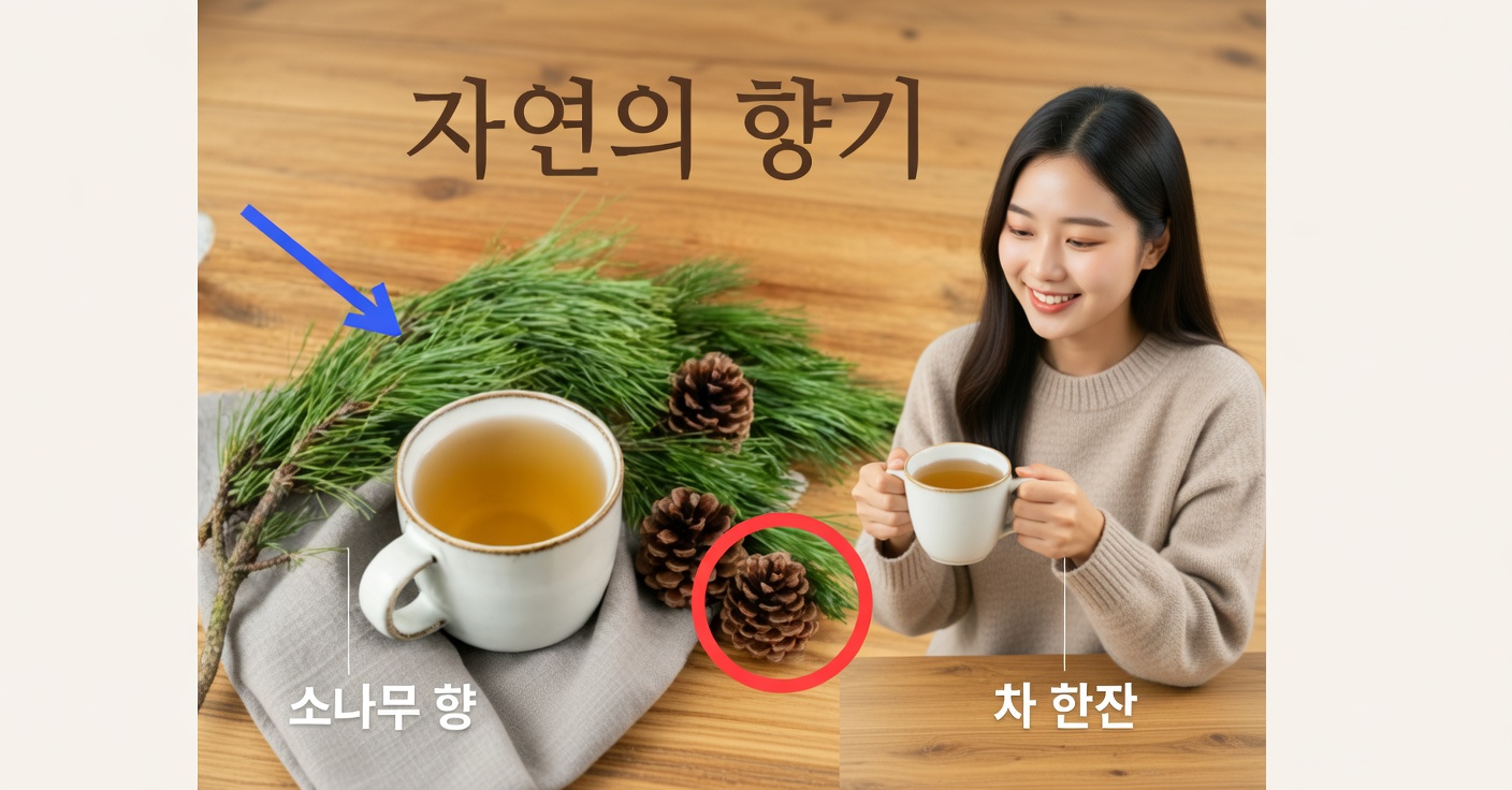 소나무 차: 효능과 만드는 방법