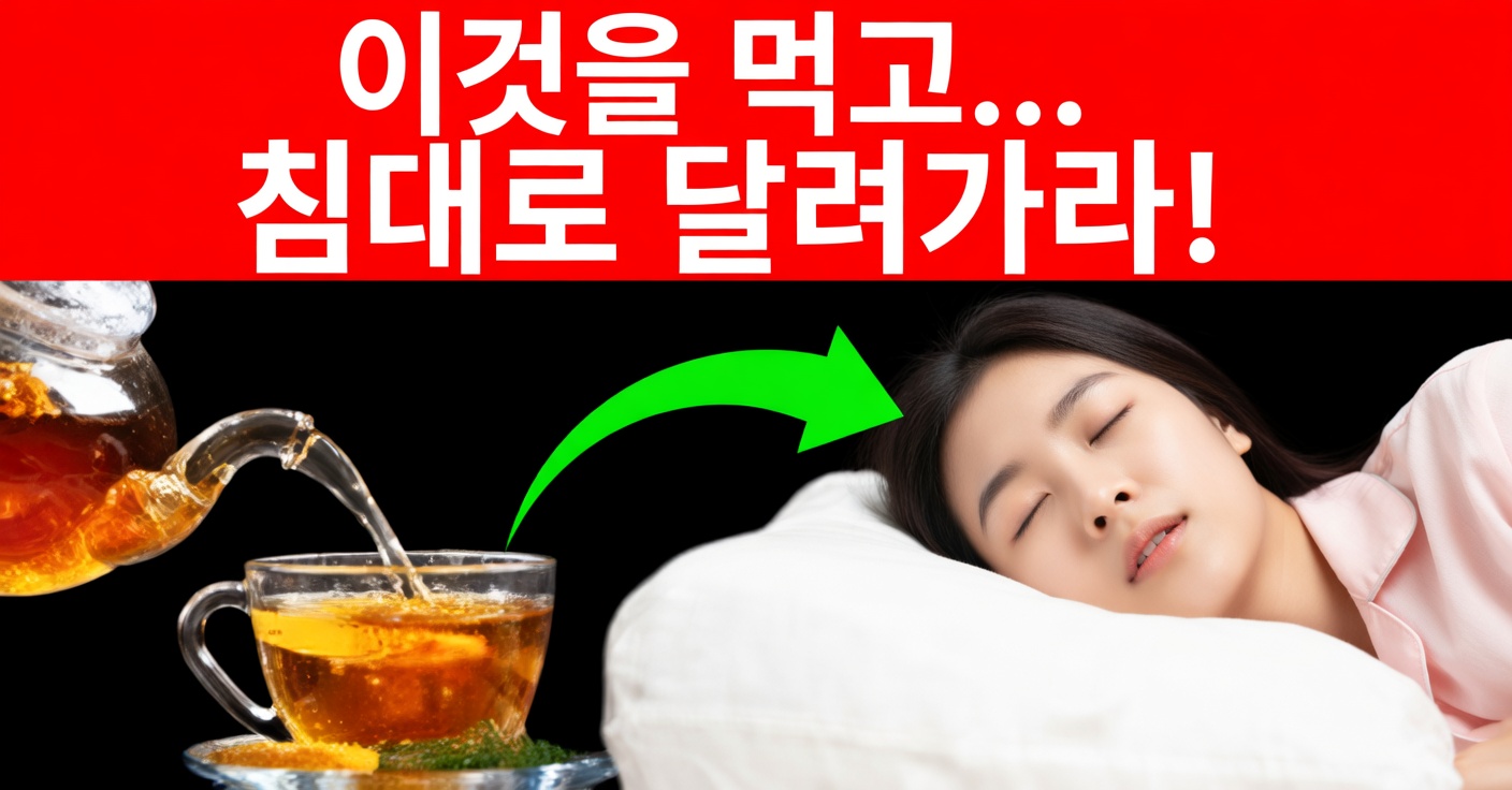 숙면을 위한 천연 음료