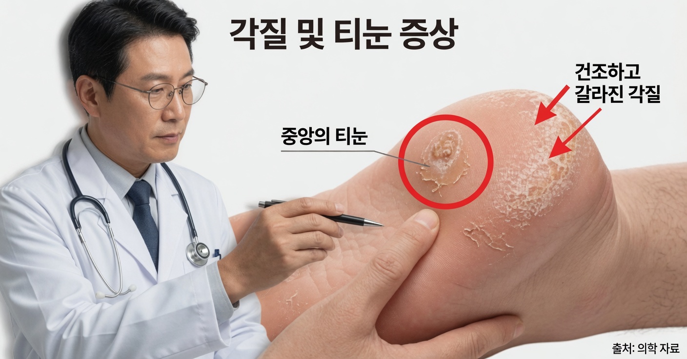 마늘로 티눈 제거하기