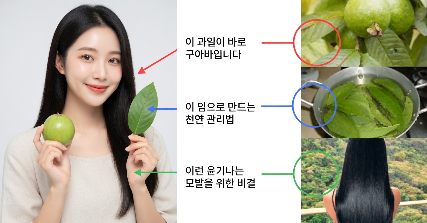 모발용 구아바 샴푸
