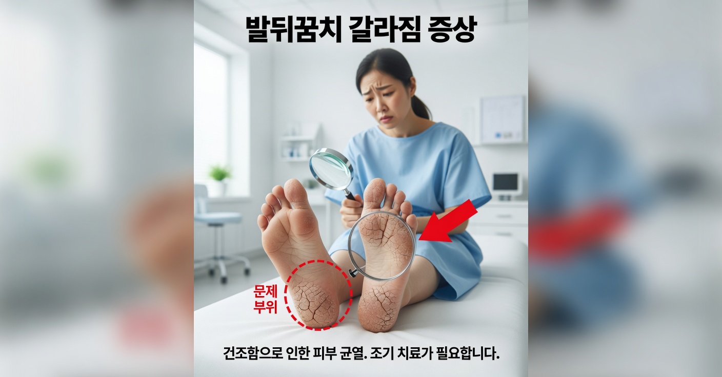 발의 굳은살과 갈라짐을 위한 아스피린
