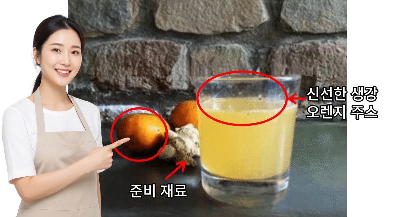 생강과 귤: 지방간에 좋은 자연요법