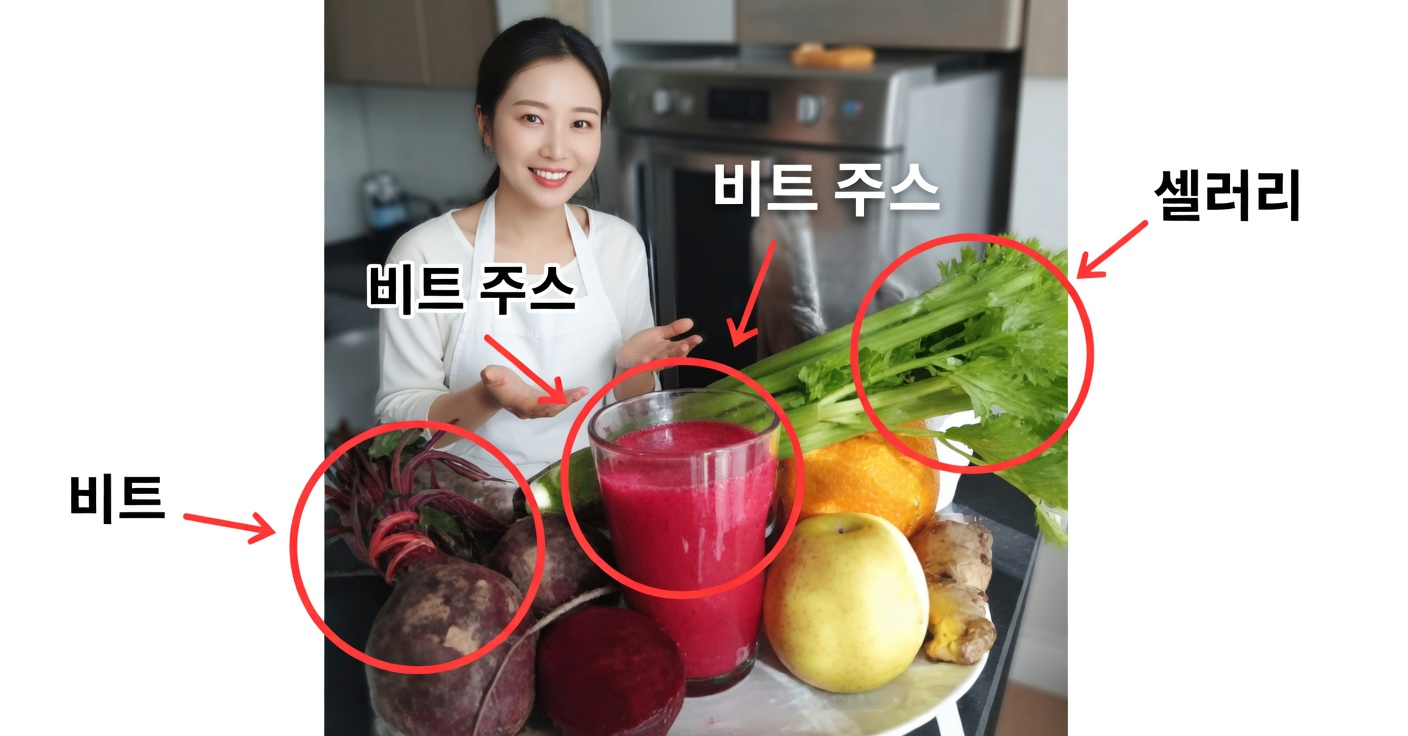 건강한 스무디: 시력, 빈혈, 지방간 개선