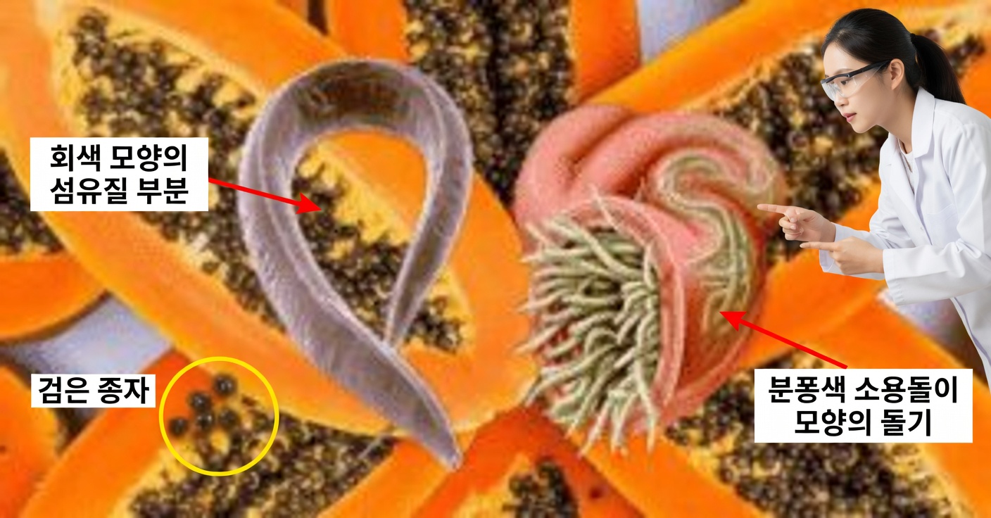 대장에 좋은 파파야: 효능과 기생충 제거 방법