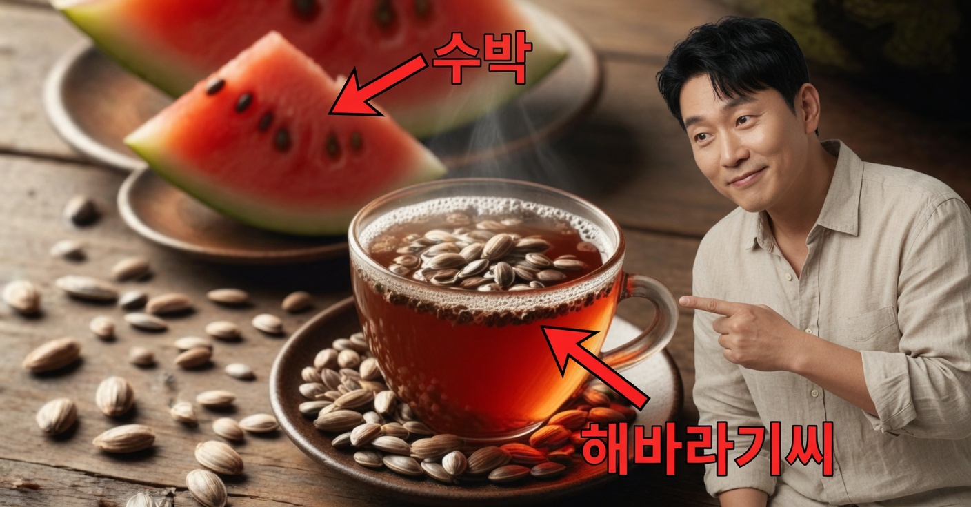 수박씨 차: 신장과 심장을 위해