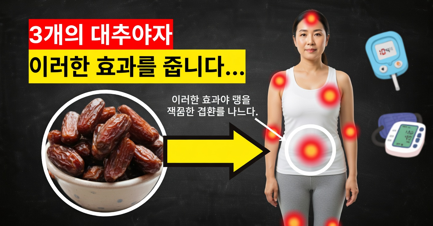 하루에 대추야자 세 알: 건강을 위한 놀라운 효능