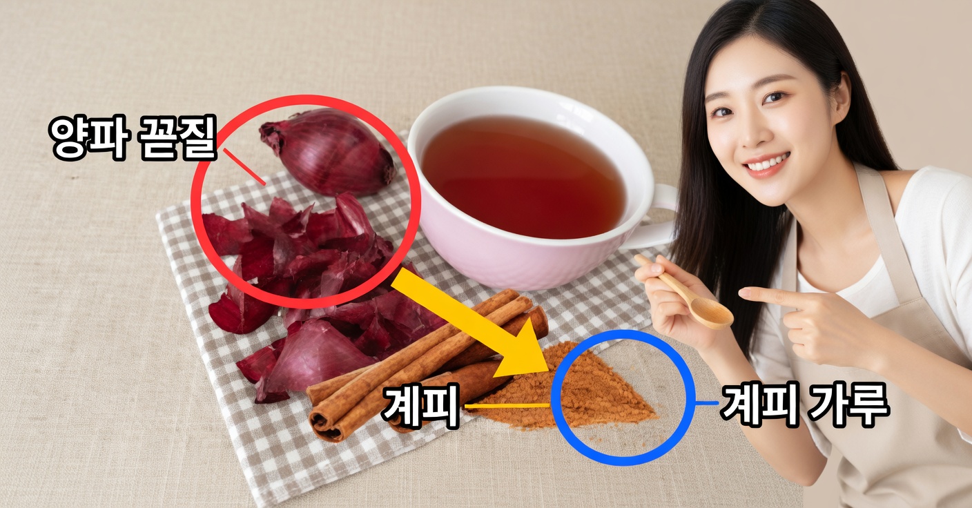 양파와 계피차: 건강을 위한 핵심 효능