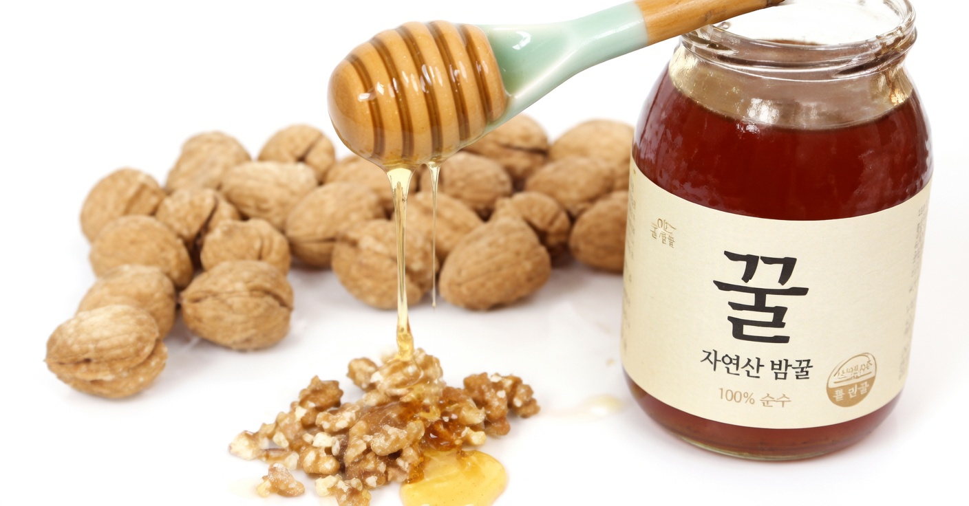 갑상선 건강을 위한 꿀과 호두 천연 요법