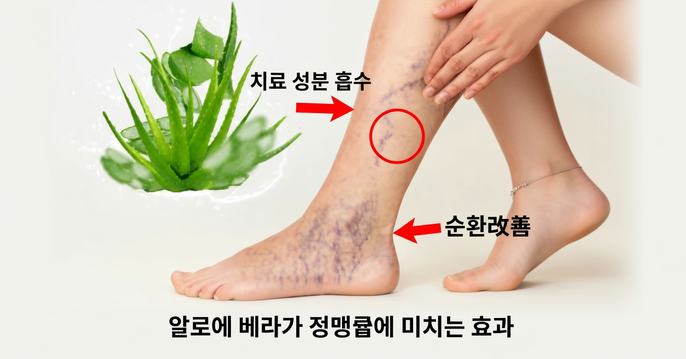 정맥류와 피로한 다리를 위한 알로에 베라: 천연 요법