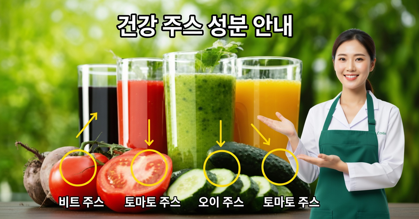 체중 감량과 건강 개선을 위한 천연 주스