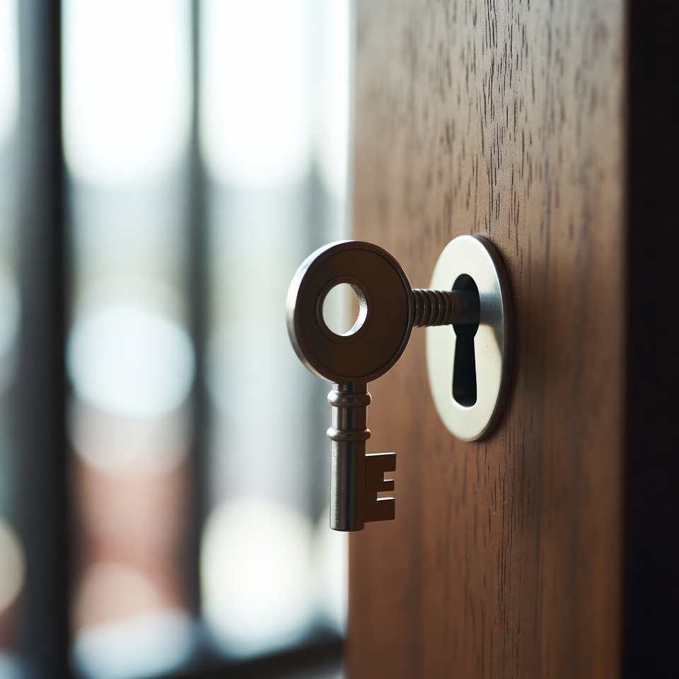 재미있는 수수께끼: 어느 것이 올바른 열쇠구멍일까요?