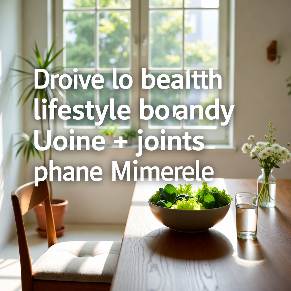 튼튼한 뼈와 관절을 위한 유기농 솔루션