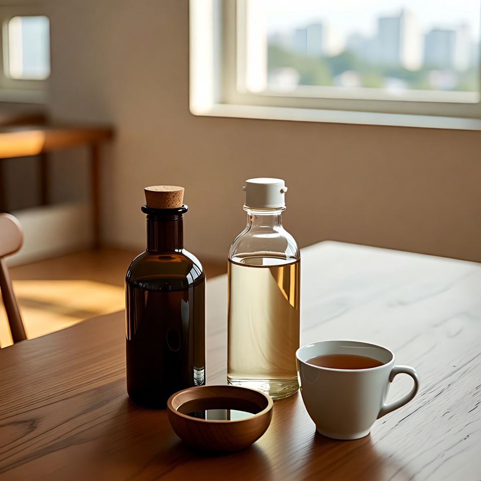 피마자유와 사과식초를 섞었을 때의 효능