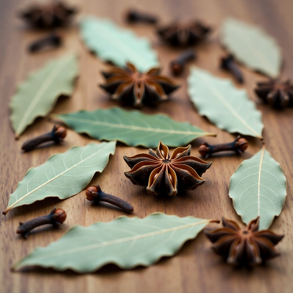 월계수 잎과 정향을 이용한 치아 관리 방법