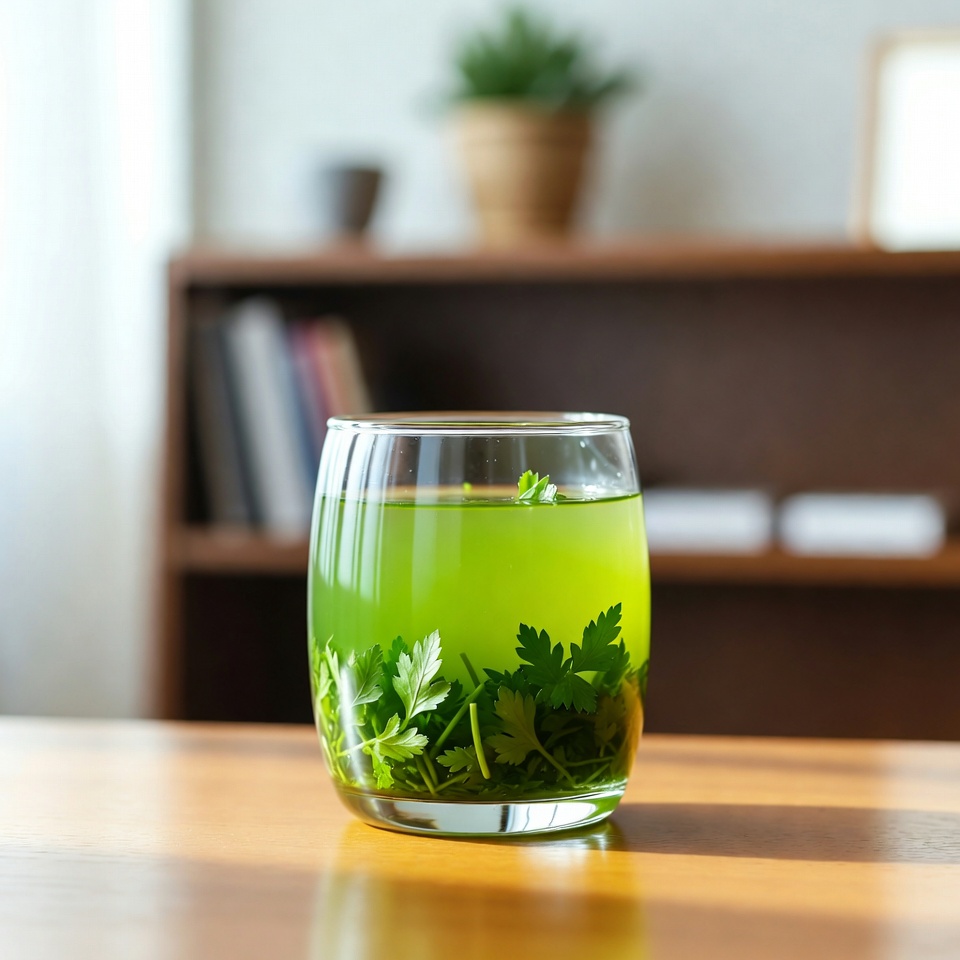 믿기지 않아요! 시력이 100% 회복됐습니다! 시력에 효과적인 음료 (파슬리)