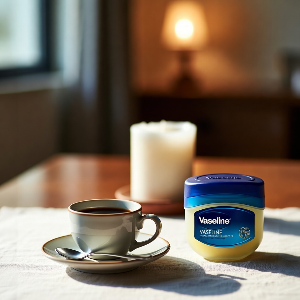 바셀린과 커피를 섞어봤더니: 왜 이제서야 알았을까
