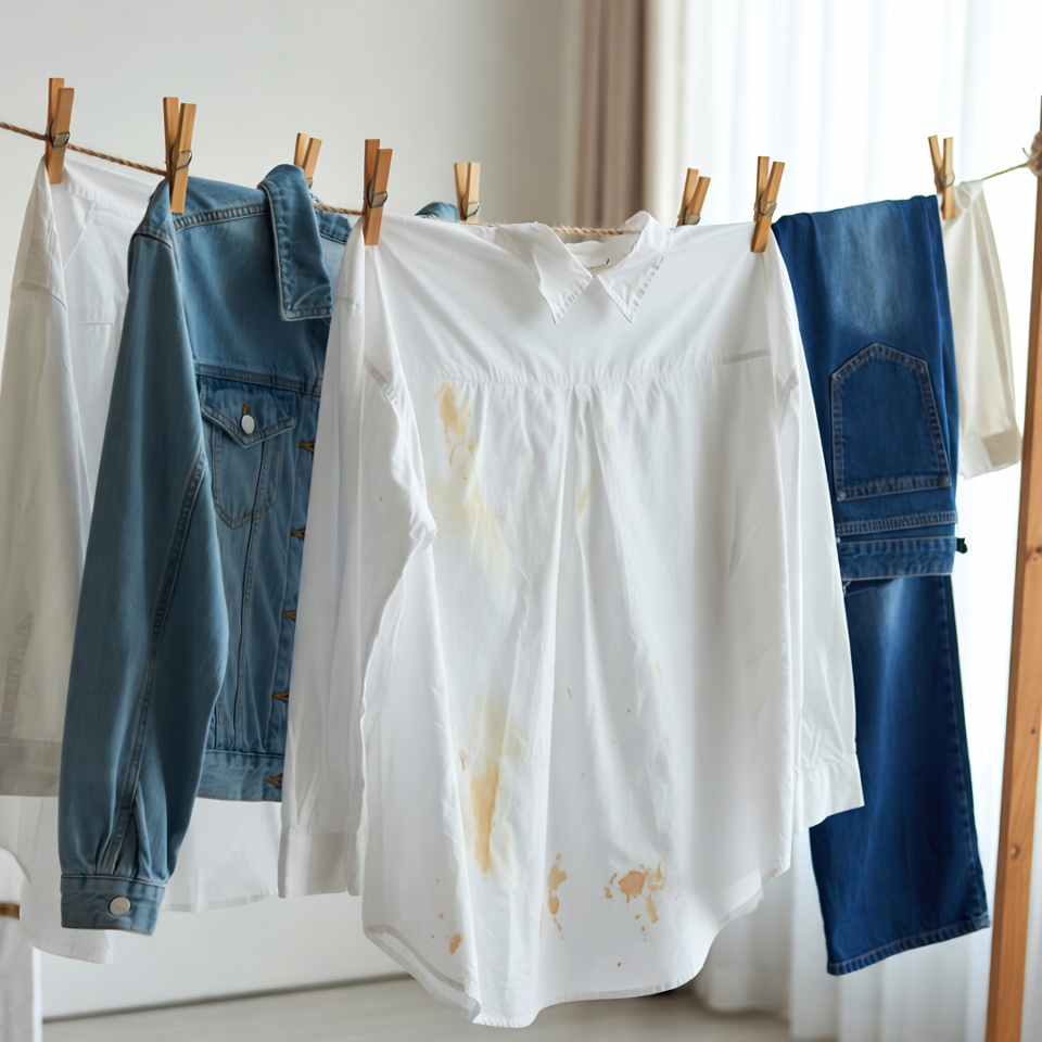 표백제로 얼룩진 옷을 살리는 법: 버리기 전에 꼭 시도해볼 3가지 확실한 방법
