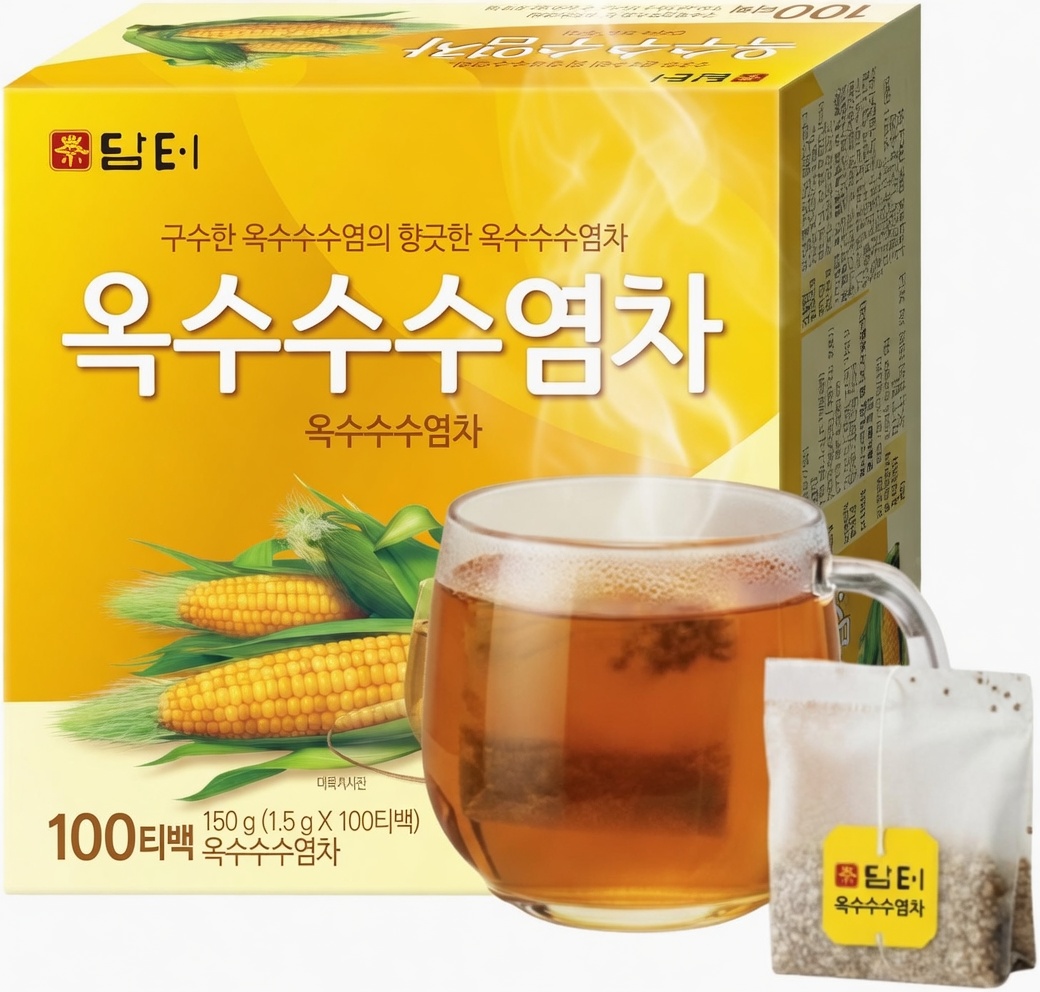 옥수수수염차를 매일 마시면 – 효능, 건강과 미용에 좋은 점