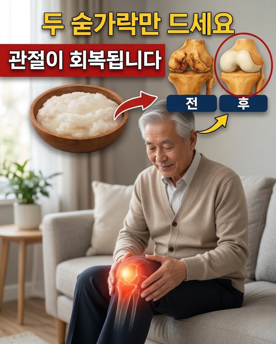 왜 50세 이상 많은 사람들이 무릎 통증과 뻣뻣함으로 잠에서 깨는가 – 그리고 관절 편안함에 도움이 될 수 있는 간단한 주방 재료