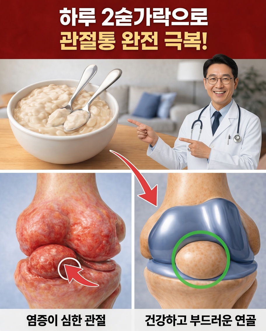 흔한 음식이 시간이 지나도 무릎을 더 건강하게 유지하는 데 도움이 될 수 있을까?