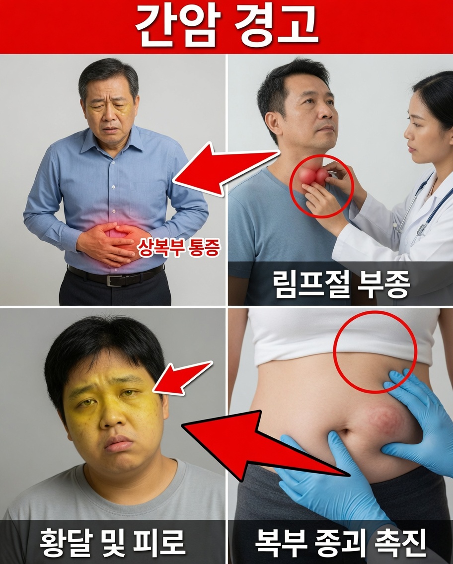 절대 무시해서는 안 되는 간암의 초기 경고 신호 11가지