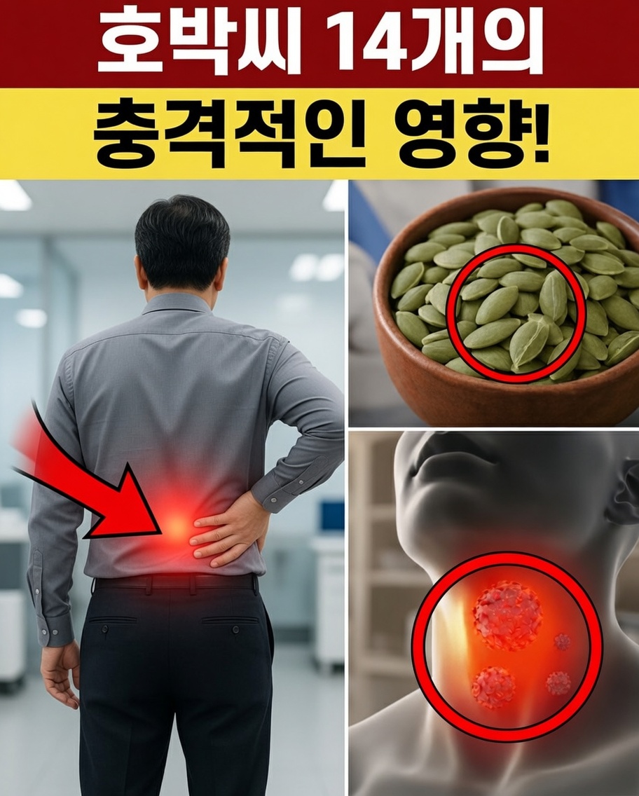 나이가 들수록 매일 호박씨 14알이 몸에 해줄 수 있는 일 — 그리고 왜 많은 노인들이 아직도 이를 모르는지