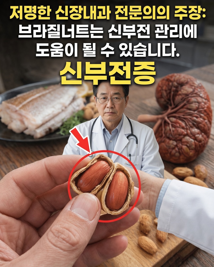 노년기 신장 건강에 안전한 견과류 TOP 3(그리고 적당히 섭취해야 할 3가지)