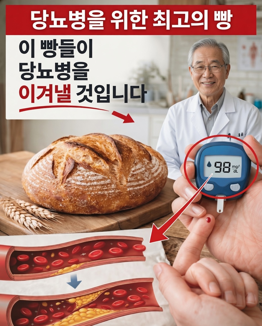당뇨병 환자가 혈당 급등을 줄이기 위해 먹어야 할 최고의 빵 5가지