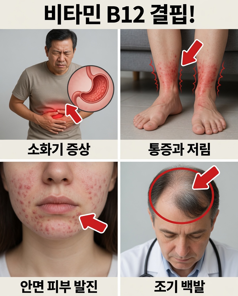 몸이 비타민 B12를 더 원한다고 간절히 호소하는 8가지 이상 신호 – 이 경고를 무시하지 마세요
