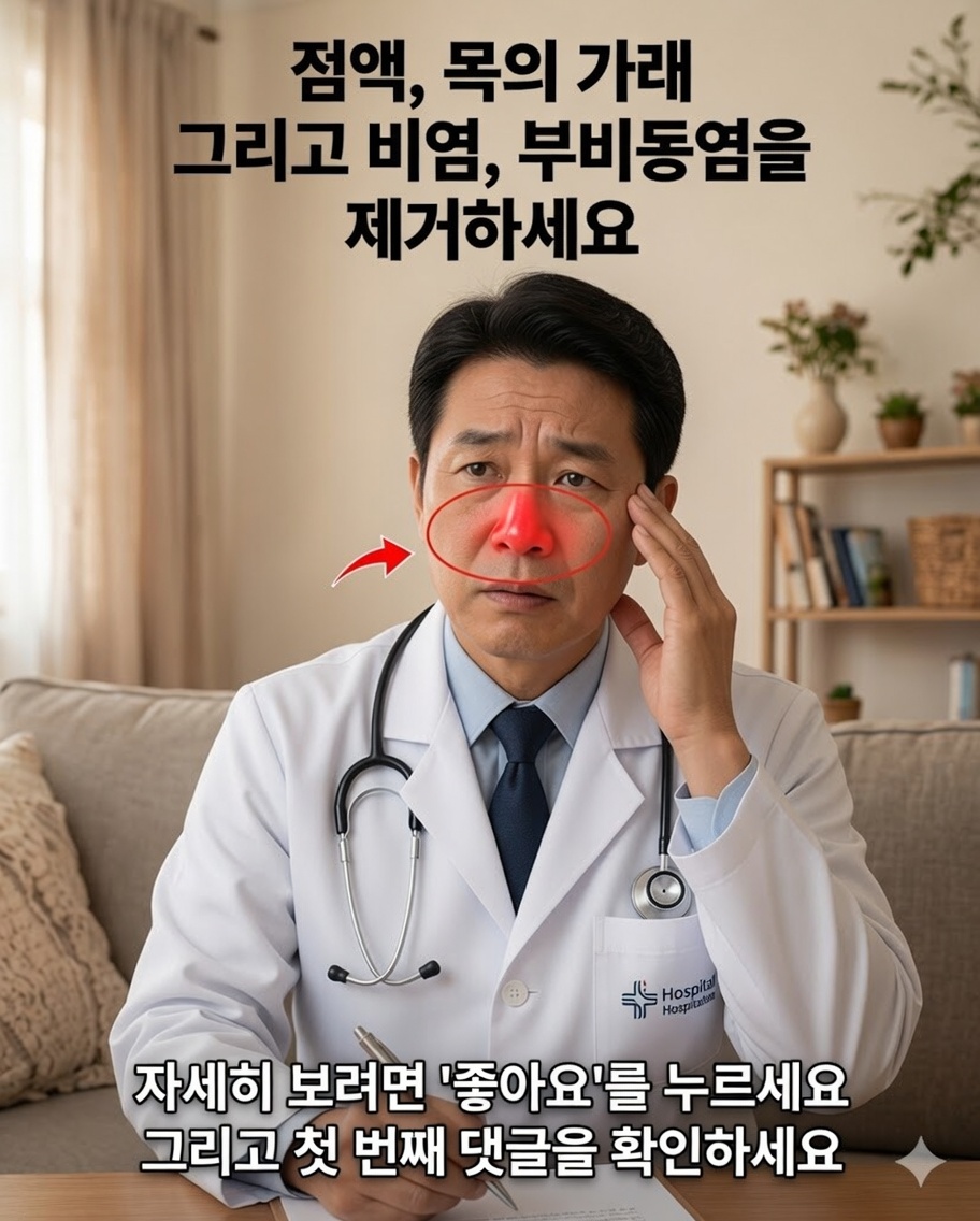 호흡 편안함 개선과 점액 배출에 도움이 되는 5가지 일상 습관 + 집에서 만드는 진정 레시피 1가지