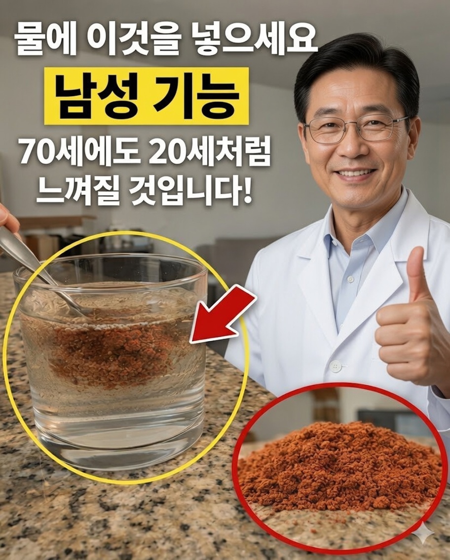 50세 이후엔 순수한 물을 마시지 마세요! 혈액순환을 개선하려면 이 미네랄을 추가하세요