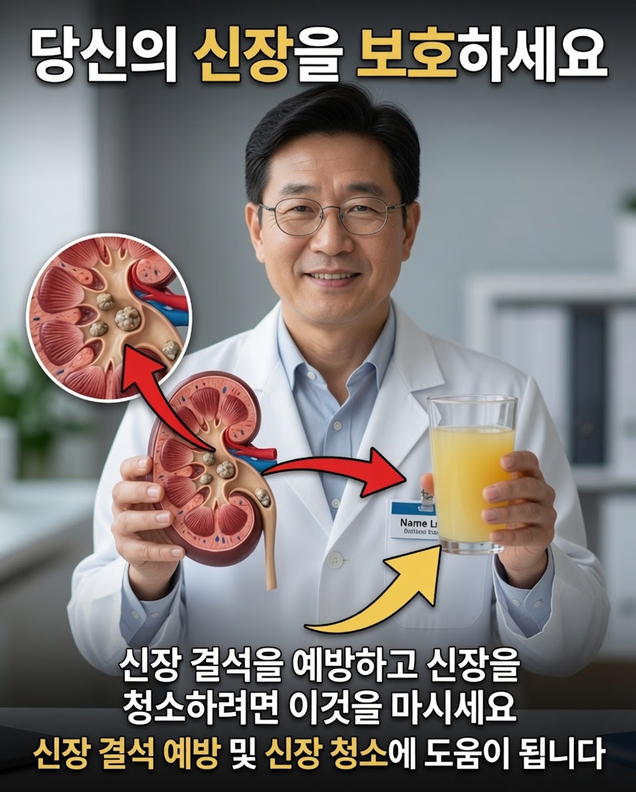 하루에 단 1잔: 자연스럽게 신장 건강을 돕는 데 도움이 될 수 있는 상쾌한 음료