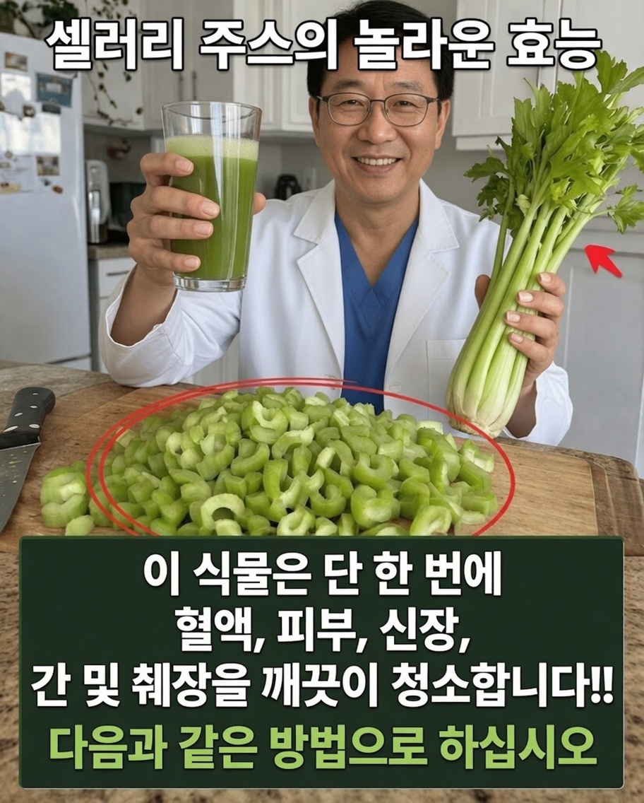 집에서 셀러리 주스 만드는 법: 상쾌하고 건강한 일상 습관을 위한 간단한 팁
