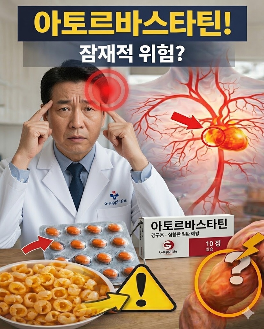 아토르바스타틴의 부작용: 의사가 설명하지 않았을지도 모르는 15가지 숨겨진 위험