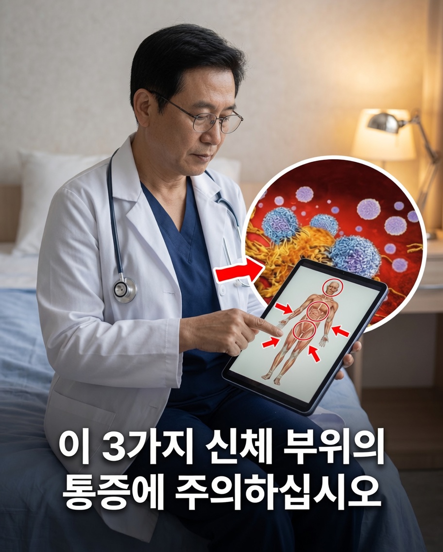 Atenção: 몸의 이 3곳에 통증이 있다면 중요한 신호일 수 있습니다 – 무시하지 마세요