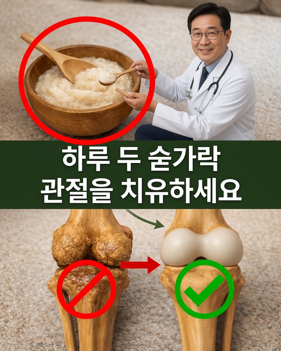 97세 뼈·관절 전문의가 밝힌: 무릎 연골 건강을 자연스럽게 돕는 놀라운 음식 한 가지