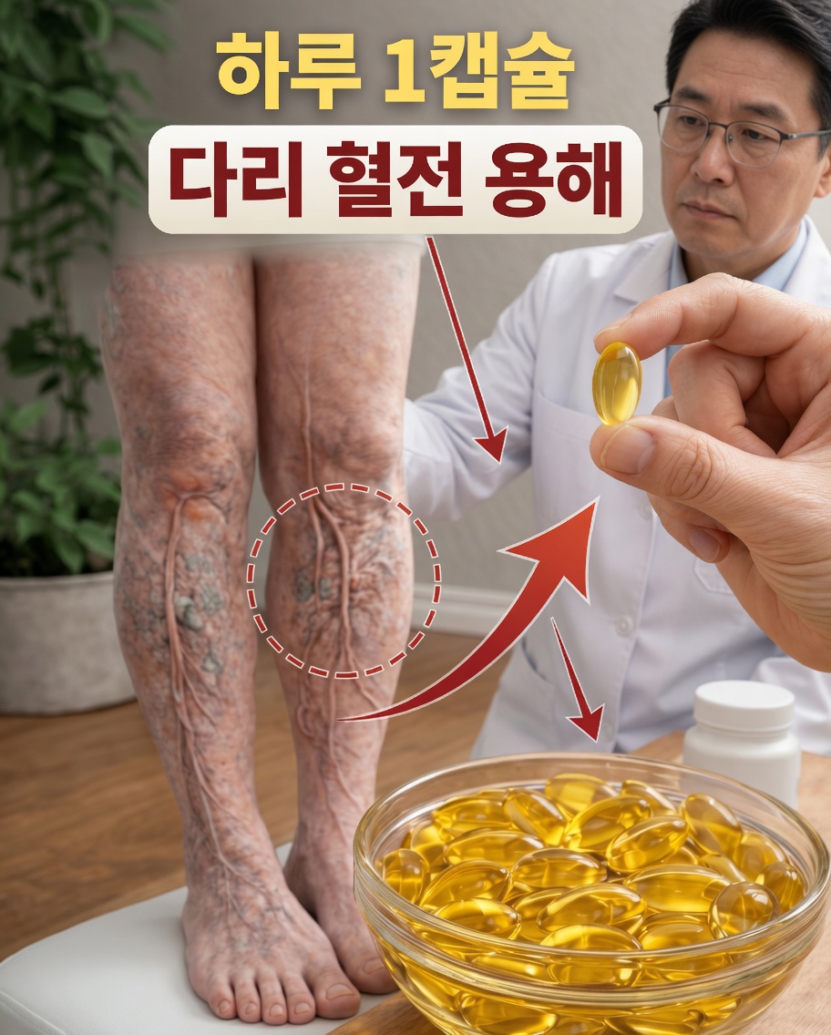 나이가 들수록 다리 혈액순환이 더 중요해지는 이유