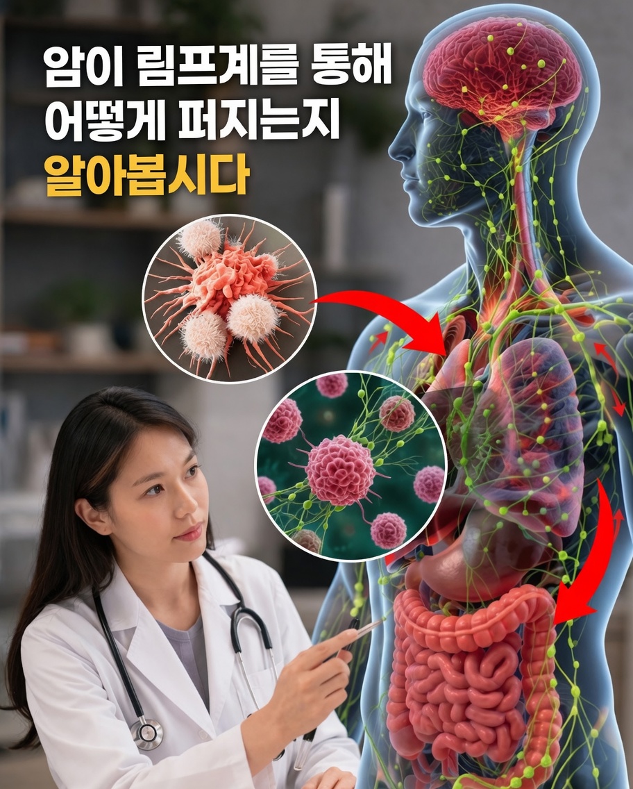 시스템 림프계는 암의 진행에서 어떤 역할을 하는가?