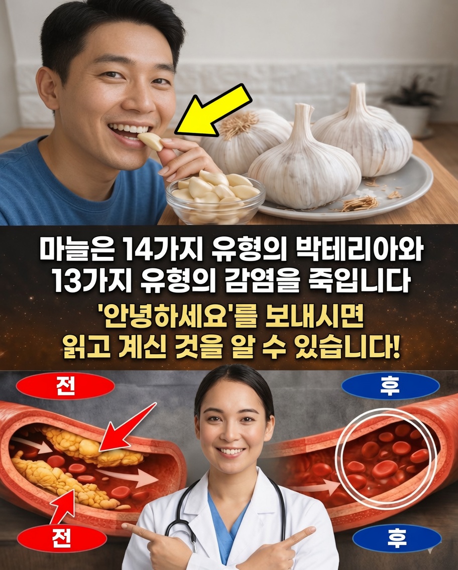 마늘은 14가지 암과 13가지 감염을 퇴치한다: 과학을 놀라게 한 5,000년 된 “천연 항생제”