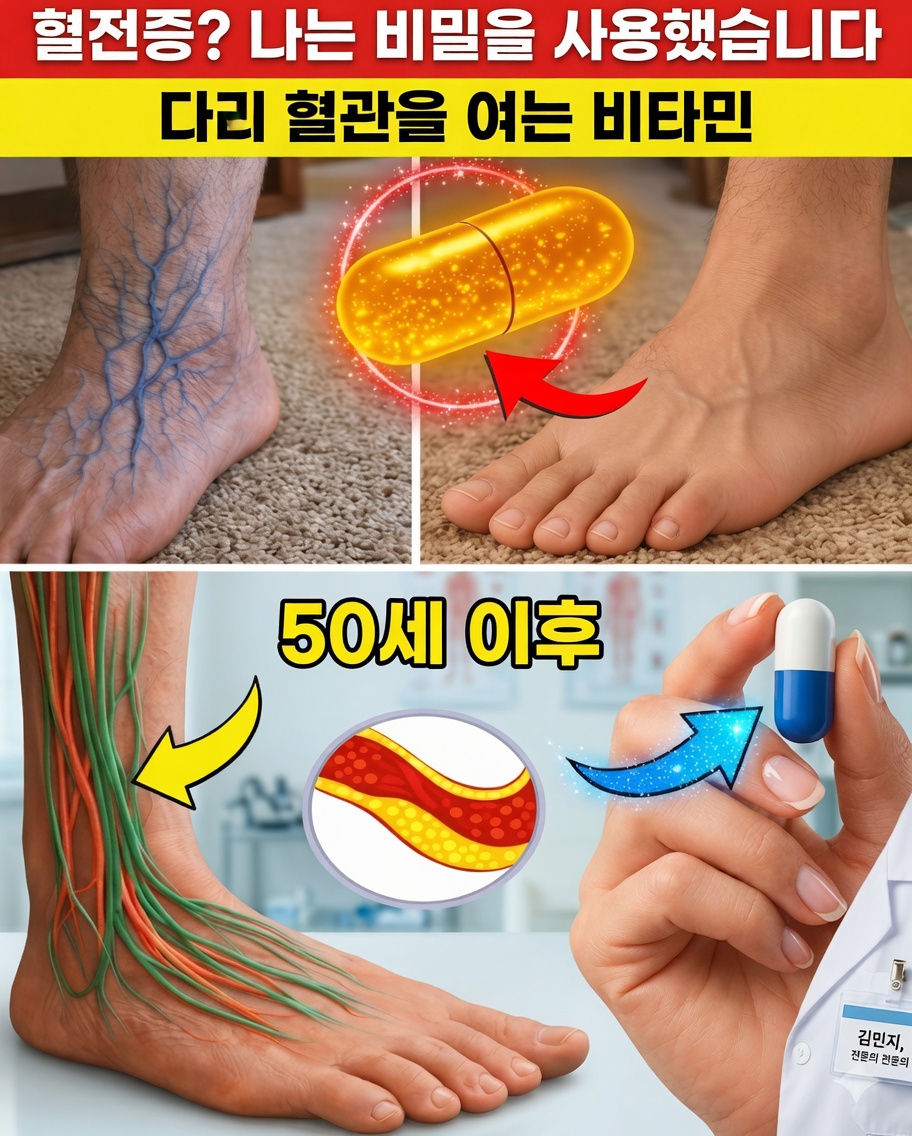 이 비타민은 다리 혈전 위험을 줄이는 데 도움이 될 수 있습니다 – 노인 여러분, 이것은 당신을 위한 것입니다