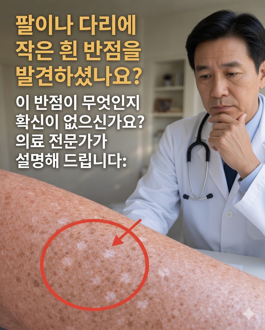 Você notou pequenas manchas brancas nos braços ou nas pernas… e não sabe o que são?