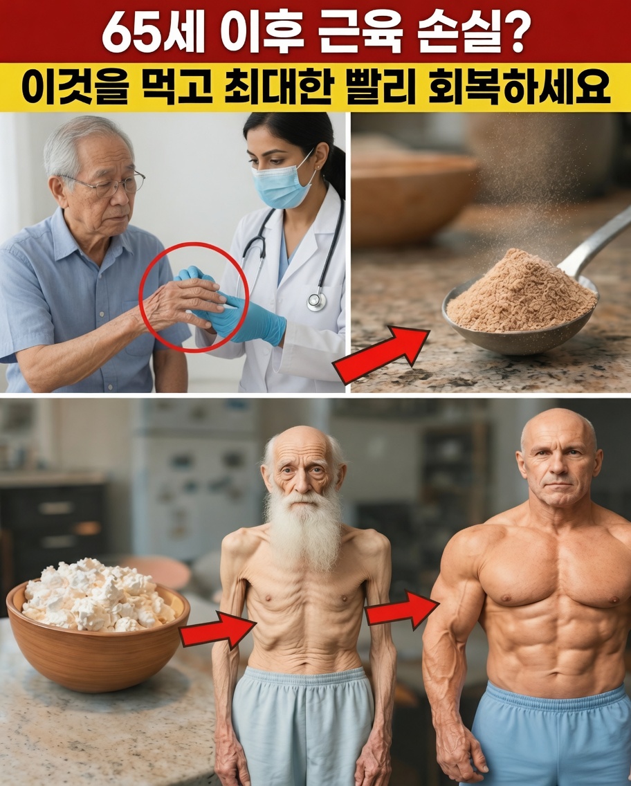 노인 여러분, 이 단 하나의 음식으로 근육을 보호하세요!