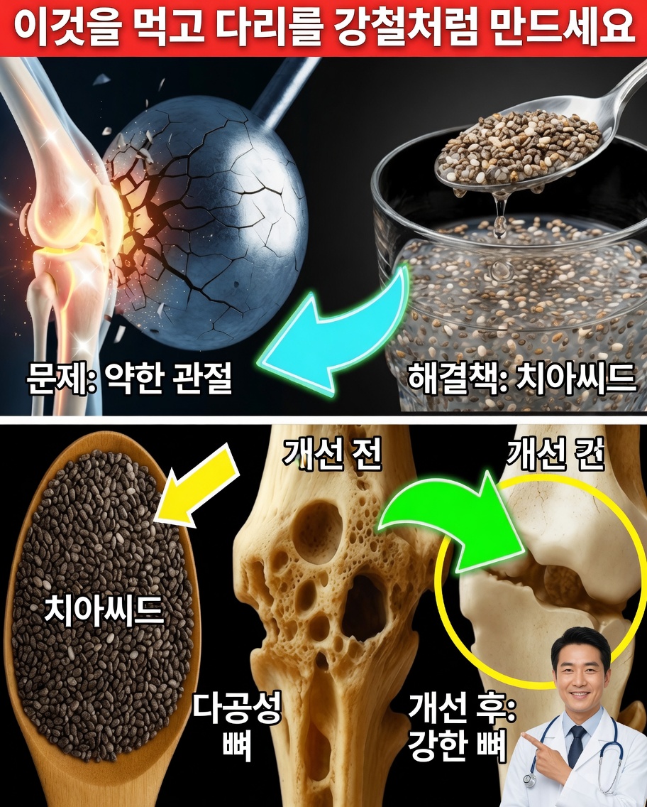 밤에 한 숟갈: 노화된 뼈를 자연스럽게 강화하는 데 도움이 되는 부드러운 습관