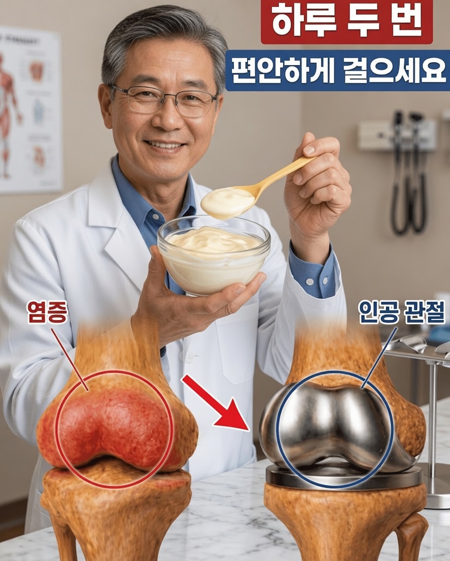 97세 정형외과 의사가 나이가 들수록 무릎 연골을 보호하는 데 도움이 될 수 있는 간단한 음식 하나를 공개하다