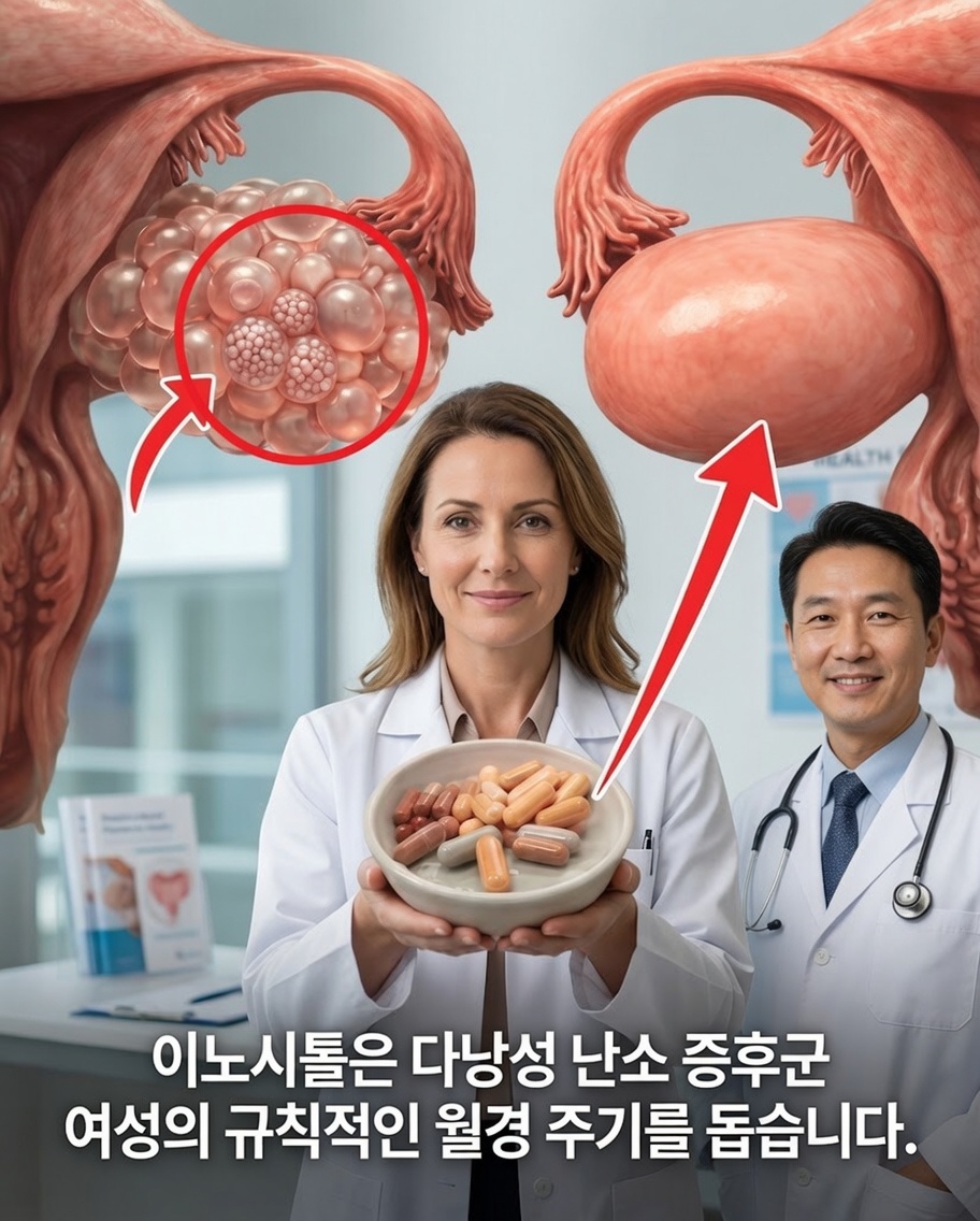 Inositol과 다낭성난소증후군(PCOS): 2023년 대규모 종설이 월경 주기 지원에 대해 밝히는 점