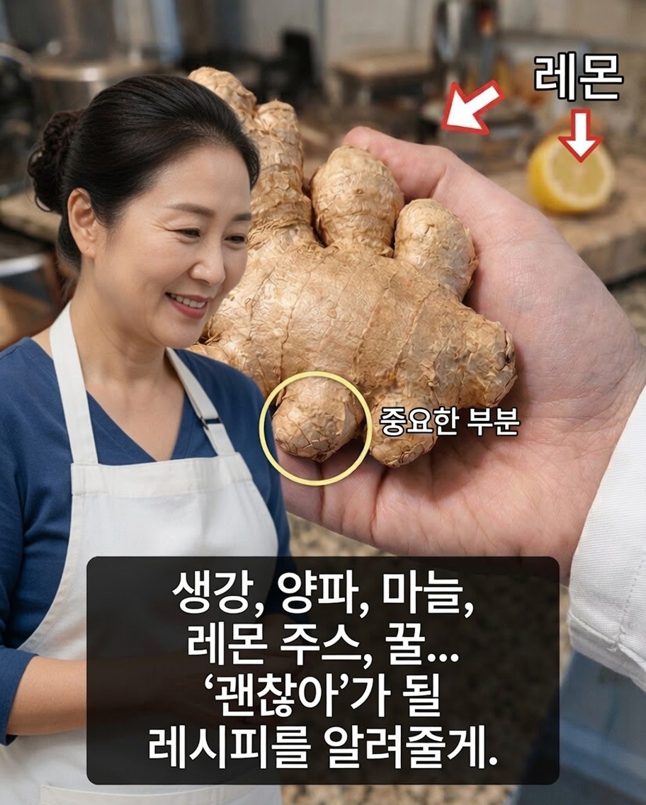 강판에 간 생강, 양파, 마늘, 레몬즙, 꿀을 매일 한 숟갈씩 한데 섞어 먹으면 어떤 일이 일어나는지 궁금해본 적 있나요?