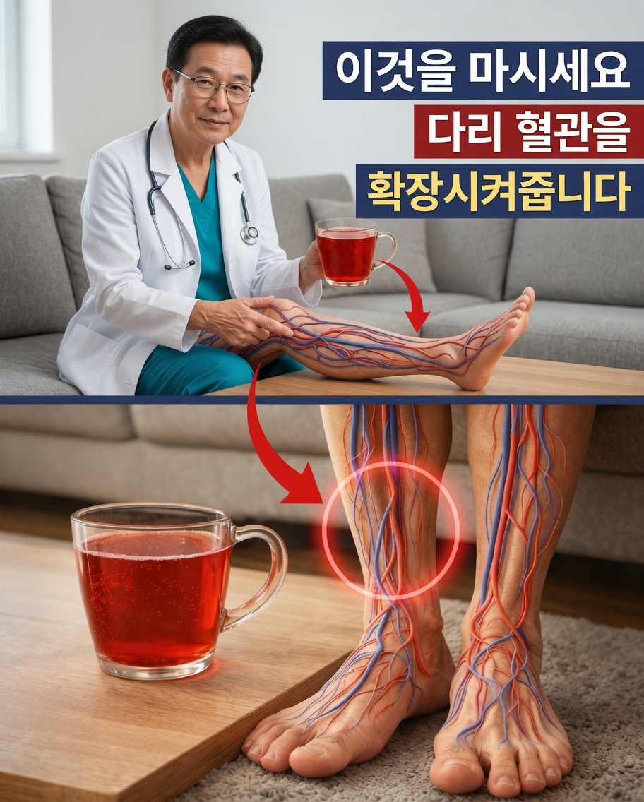 60세 이상? 다리 혈액순환을 빠르게 개선하려면 이것을 마세요