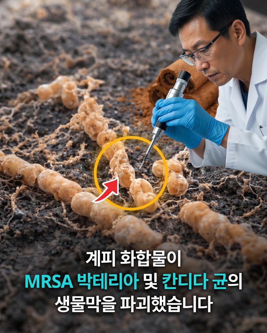 주방의 계피가 지속성 미생물 군집을 이해하는 열쇠가 될 수 있을까?