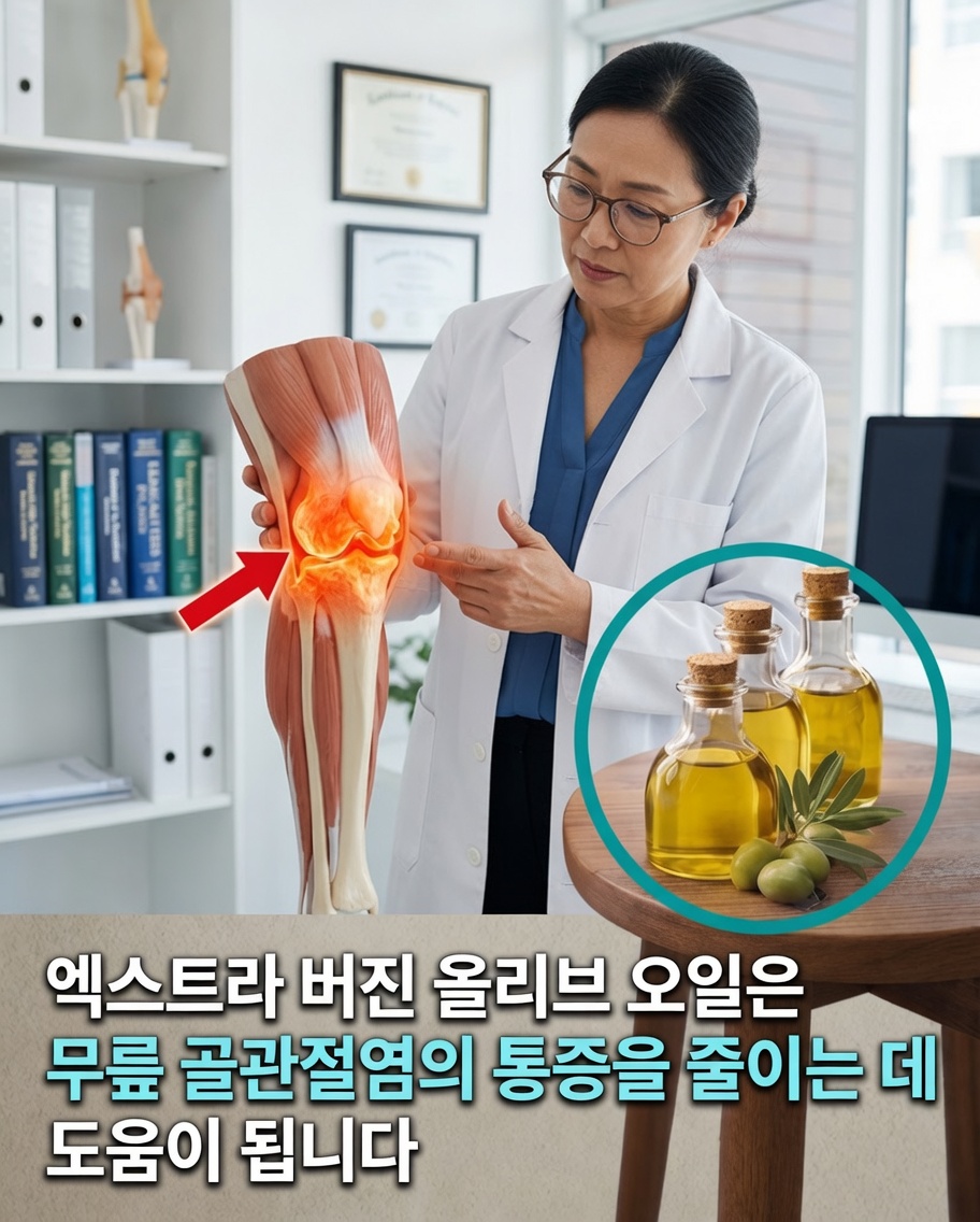 올리브 오일이 골관절염에서 관절 편안함에 정말 도움이 될까? 새로운 연구가 희망을 가져오다